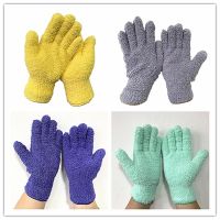 Haywood1 1 of Car Gloves Microfiber Coral Fleece Dust Removal Cleaning Housekeeping Absorbent Dry Hair