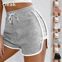 Oeak กางเกงโยคะขาบานสำหรับผู้หญิง,3XL ฤดูร้อนขอบหลวมบางสบายๆเทรนด์กางเกงขาสั้นกางเกง