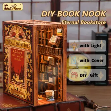cutebee CUTEBEE DIY Book Nook Kit, DIY Dollhouse Booknook