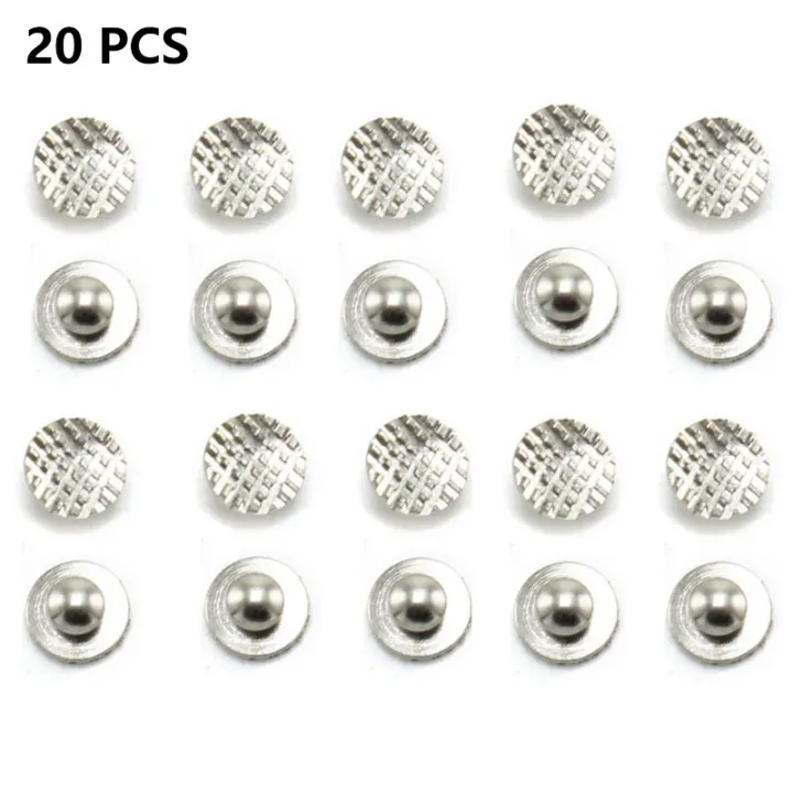 50pcsbag Dental Standard Orthodontic Lingual Buttons Bondable Round ...