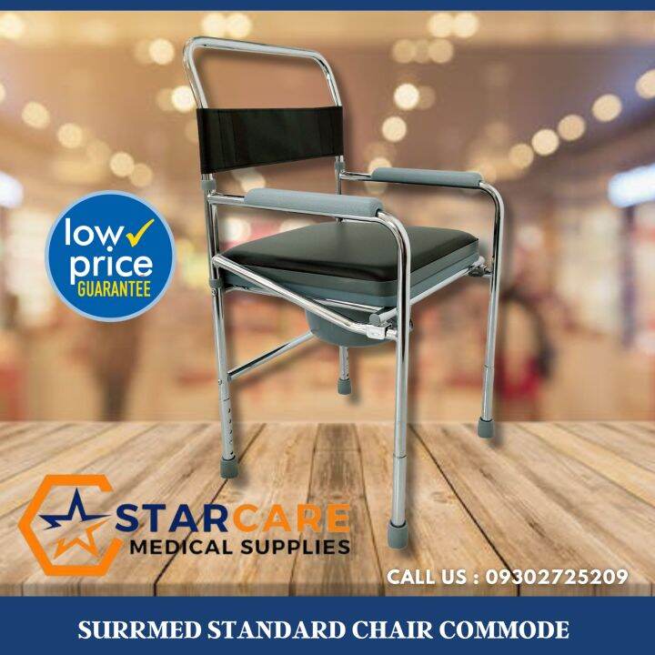 SURRMED Standard (Shower) Chair Commode Lazada PH