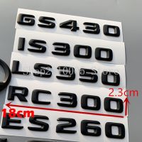 DIY 3D Sharp Letters ABS Emblem for Lexus ES200 ES260 ES300 ES350 GS300 GS400 IS300 IS350 RS450 Car Trunk Nameplate Logo Sticker