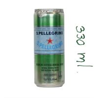 [สุดปัง] น้ำแร่ชนิดมีฟอง San pellegrino sparkling natural water 330 ml      RT1.3509❗❗โปรโมชั่นสุดคุ้ม❗❗