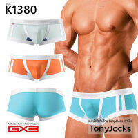 กางเกงในชาย GX3 Underwear Sports Dry Boxer Blue/Orange/Grey Mint by TonyJocks กางเกงชั้นในชาย ทรงบ๊อกเซอร์ สีฟ้า สีส้ม และ สีเทามิ้นท์ กางเกงใน กางเกงในผช กกน กกนผช กางเกงในเซ็กซี่ ญี่ปุ่น Japan Basic Style Boxer K1380