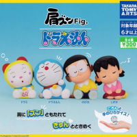 Katazun Fig. Doraemon Set of 4 Dorami Nobita Shizuka โดเรม่อน โดราเอม่อน โดเรมี่ โดรามี่ โนบิตะ ชิสุกะ กาชาปอง Gashapon