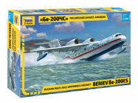 พลาสติก โมเดล ประกอบ zvezda สเกล 1/144 Russian multi-role amphibious aircraft Beriev Be-200ES(zv-7034)