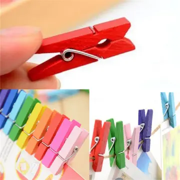 Wooden Clothes Photo Paper Peg Clothespin