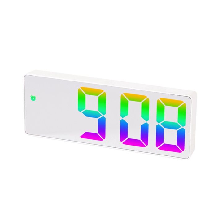 colorful-alarm-clock-led-screen-display-modern-desktop-clock-for-home-white-shell-mirror-c-model