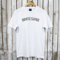 WhiteSand/T-Shirt/Font curve/เสื้อผ้า/เสื้อผ้าผู้ชาย/เสื้อผ้าผู้หญิง/เสื้อยืดคอกลม/เสื้อแขนสั่น/Cotton100%/ผ้าฝ้าย/S,M,L,XL,XXL