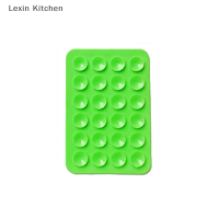 Lexin Kitchen แผ่นดูดซิลิโคนสำหรับโทรศัพท์มือถือถ้วยดูดติดด้านหลัง