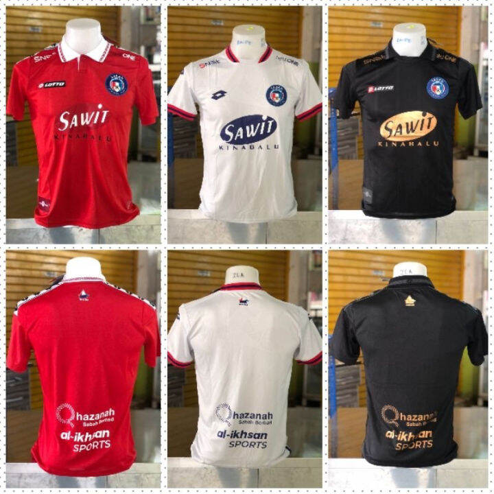 JERSEY SABAH FC 2023 2024 JERSI pagi rumah 2324 | Lazada