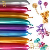 【DT】hot！ 100pcs 260 Metallic Metal Balloons Thick Inflatable Birthday Decoration