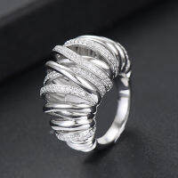 KellyBola Dubai Morocco Design Cross Lines Ring Fashion Noble For Women Bridal Wedding Party brincos para as mulheres
