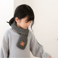 ✶✓  new baby boy and gir warm knitted neck pure color neck wrap scarf