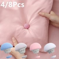 8/4PCS Bedsheet Quilt Clip One Key To Easy Unlock Duvet Cover Fastener Clip Anti-Slip Blanket Buckles Quilt Holder Grippers