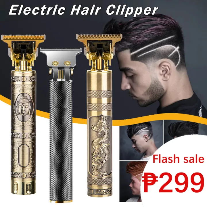Razor for Haircut On Sale Men Electric Hair Clipper Cordless Rechargeable Hair  trimmer for Men Professional Hair Salon Barbershop Accessories | Lazada PH