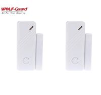 【LZ】۞☏◇  2 x Wolf-Guard Wireless Contact Door Window Sensor 433MHZ Intelligent Gap Detector Magnet for Home Alarm Security Burlgar System