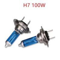 H7จอดรถ H7หลอดไฟ Xenon หลอดไฟ Halogen ต่ำหลอดไฟหน้าแบบอัตโนมัติ5500-6000K 12V 55W 100W 2ชิ้นแต่งรถสำหรับ Chevrolet