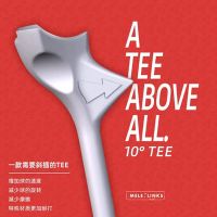 Korean PXGˉCallawayˉTaylormade¯J.Lindeberg ♙ MELE LINKS ที่วางกอล์ฟ Meile 10° Golf Tee Tee เพิ่มระยะทาง 2022 สินค้าใหม่