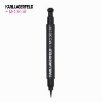 Karl Lagerfeld + Model co LONG-LASTING LIQUID LINER + BEAUTY STAMP อายไลเนอร์ 1.5 ml.