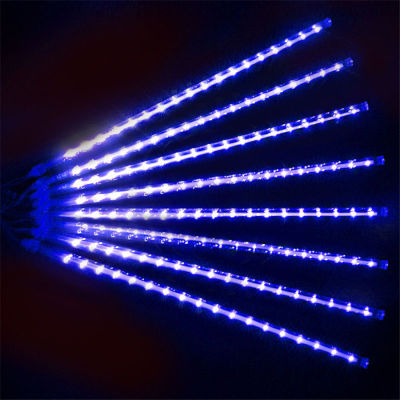 3050cm Led Curtain Icicle String Light Outdoor Meteor Shower Christmas Garland Fairy Lights for Wedding Party Garden Decoration