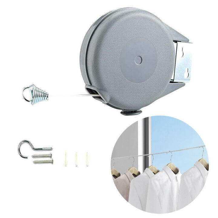 12m-clothes-drying-rack-rope-retractable-clothesline-indoor-portable-clothes-line-heavy-duty-wall-mount-hang-for-wet-dry-clothes