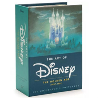 The Art of Disney  The Golden Age 1928-1961 postcards collects [สินค้าใหม่]
