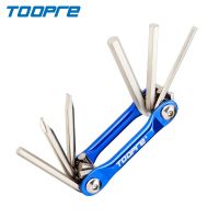 【LZ】▤✾  Portátil Folding Allen Wrench Set Ferramenta De Reparação De Bicicleta Acessórios De Ciclismo 3mm 4mm 5mm 6mm Chave De Fenda