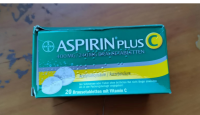 Bayer Aspirin Bayer Aspirin vitamin C effervescent tablets 20 pieces of fever pain relief adults