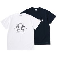 【New】Columbia X Noritake Mountain Boy Columbia Mt. เสื้อยืดแขนสั้น ผ้าฝ้าย พิมพ์ลาย Fuji