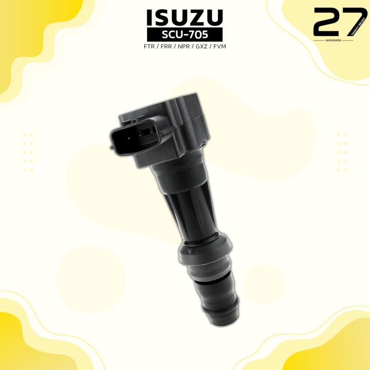 คอยล์จุดระเบิด-isuzu-ftr-frr-npr-gxz-fvm-6hf-ตรงรุ่น-sures-made-in-japan-scu-705-คอยล์หัวเทียน-คอยล์ไฟ-อีซูซุ-หกล้อ-สิบล้อ-รถบรรทุก-8-98089596-0