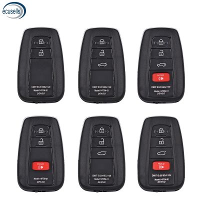 ۩☽♠ 2/3/4 Buttons Remote Car Key Shell Case Fob for Toyota C-HR RAV4 Prius 2018-2019 for XM VVDI Smart Board 8A Board TOY48 TOY12