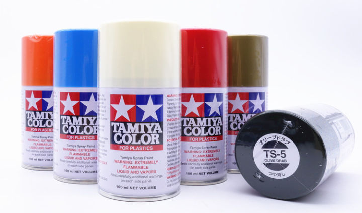 Tamiya Color Spray Paint - TS21~TS40 (100ml/Can) | Lazada