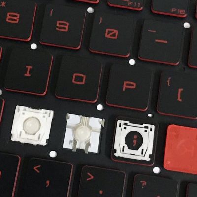 เปลี่ยน Backlit Keycap Key Cap คีย์ &amp; กรรไกรคลิป &amp; บานพับสำหรับ MSI GF66 GF76 GL66 GL76คีย์บอร์ดอุปกรณ์เสริมแป้นพิมพ์