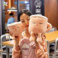 ของขวัญสำหรับเด็ก Kids Toys MLS ตุ๊กตา Plushie การตกแต่งบ้านของเล่นนุ่มตุ๊กตาการ์ตูนแก้วกาแฟแก้วกาแฟชาเขียวญี่ปุ่นตุ๊กตาหนานุ่มตุ๊กตาผ้ากำมะหยี่ซากุระลาเต้