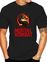 Camiseta con estampado de Mortal Kombat, ropa de calle a la moda, camiseta de juego de lucha, camiseta informal de Modal con cuello redondo