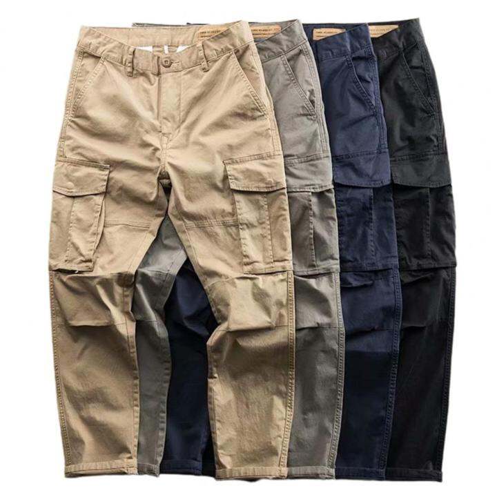Cargo Pant Mens Casual Pants Fashion Pantalon Homme Streetwear Trousers 2023 Outdoor Work Pants