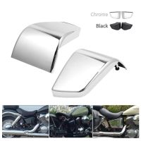 “：{}” Motorcycle ABS Side Fairing Battery Covers Battery Pannel Cover Guard For Honda Shadow ACE VT400 VT750 VT 400 750 97-03 USA