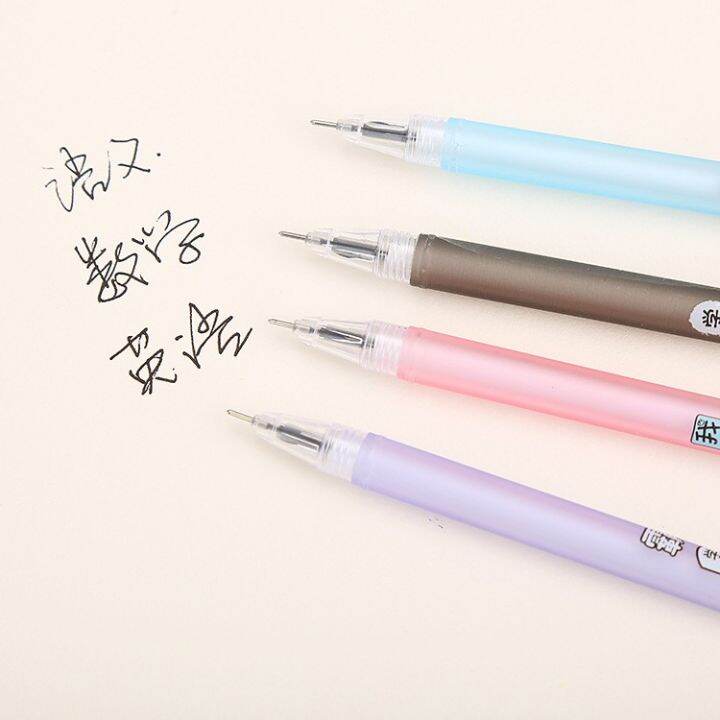 xjj556-chinese-words-neutral-pen-stationery-painted-signature-pen-gel-pen