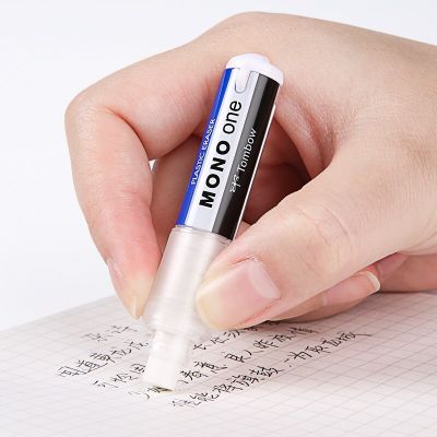 1Pc Japanese TOMBOW MONO ONE Plastic Eraser Refillable Lipstick Rubber Stationery For Student Kids Gift EH-SSM