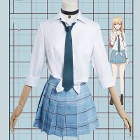 My Dress-Up Darling Cosplay JK Uniform Dress Anime Kitagawa Marin Costume Set Shirt Skirts Tie Socks Suit Banners