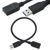 สายต่อยาวusb 3.0 Extention cable AM AF 30cm/50cm มีหัวพลาสติกคลอบกันไฟดุด