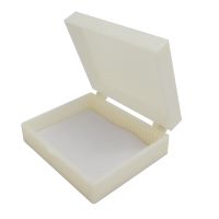 กล่องเก็บแผ่นสไลด์จำนวน 25 แผ่น (Microscope Slide Box 25pcs)