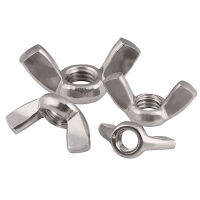 UK Standard BSW Stainless Steel Butterfly Nut Ears Screws Nuts Fastener DIN 315 3/16" 1/4" 5/16" 3/8" 1/2"-GONGXI