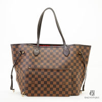 LOUIS VUITTON NEVERFULL MM BROWN DAMIER CANVAS GHW