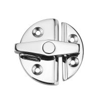 Marine Grade Stainless Steel 316 Boat Door Cabinet Hatch Round Turn Button Twist Catch Latch Marine Hardware Accessories