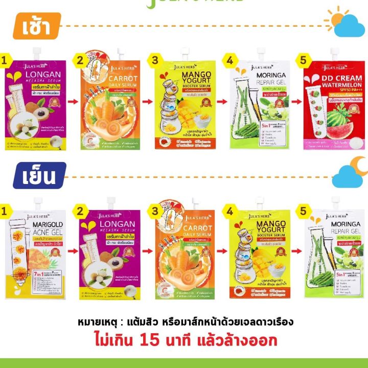 julas-herb-จุฬาเฮิร์บ-dd-ครีมแตงโม-มีหลายสูตรให้เลือก-6-ซอง-กล่อง-ครีมบำรุงผิวหน้า