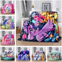 My Little Pony: Friendship Is Magic Blanket Purple Smart Princess Unicorn Cartoon Children Flannel Bedroom Sofa Gift