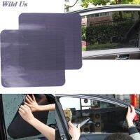 2 Pcs 72X52CM Durable Sun Block Sun-shading Stickers PVC Car Styling Car Sunshade Electrostatic Stickers Auto Supplies