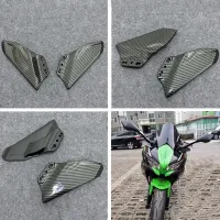 ปีกรถจักรยานยนต์สำหรับ Kawasaki Ninja 650 ER-6F 2019 2020 2021 2022กระจกสปอยเลอร์หลังปีกนางฟ้าด้านหน้า